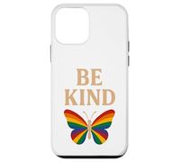 Be Kind Rainbow Butterfly Empathy Acceptance Design Case for iPhone 12 mini