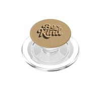 Be Kind Retro Heart Graphic Sand Inspired Vintage Writing PopSockets PopGrip for MagSafe