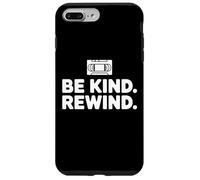 Be Kind Rewind Retro VHS Nostalgia Quote Case for iPhone 7 Plus/8 Plus