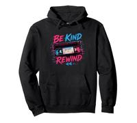 Be Kind Rewind video tape Retro 80s Aesthetic Pullover Hoodie
