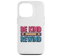 Be Kind Rewind Vintage VHS Retro Art Design Case for iPhone 13 Pro