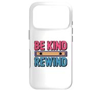 Be Kind Rewind Vintage VHS Retro Art Design Case for iPhone 17 Pro