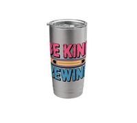 Be Kind Rewind Vintage VHS Retro Art Design Stainless Steel Insulated Tumbler