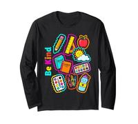 Be Kind School Supplies Student Learning Design Long Sleeve T-Shirt