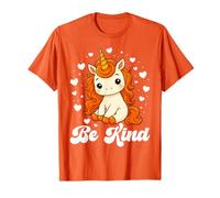 Be Kind Stop Bullying Wear Orange Unity Day Unicorn Kids T-Shirt