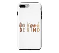 Be Kind, Teachers Interpreter ASL Sign Language Hand Talking Case for iPhone 7 Plus/8 Plus