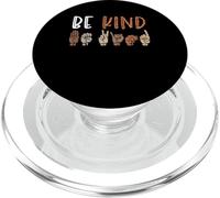 Be Kind, Teachers Interpreter ASL Sign Language Hand Talking PopSockets PopGrip for MagSafe
