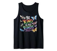 Be Kind To All Kind Biology Science Insect Collector Biology Tank Top