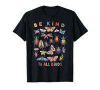 Be Kind To All Kinds Biology Science Insects Collector kids T-Shirt