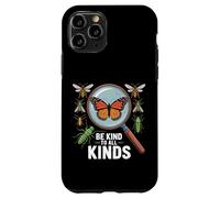 Be Kind to All Kinds Bugs Entomology Insect Lover Case for iPhone 11 Pro