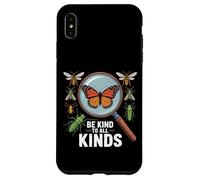 Be Kind to All Kinds Bugs Entomology Insect Lover Case for iPhone XS Max