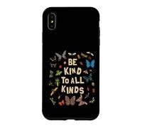 Be Kind to All Kinds Bugs Entomology Insect Lover Design Case for iPhone XS Max