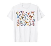 Be Kind To All Kinds Bugs Life Biology Science Insect T-Shirt