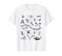 Be Kind to All Kinds Insect Nature Lover Vintage T-Shirt