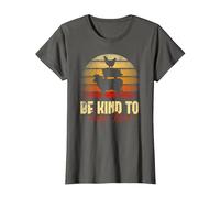 Be Kind to Every Kind for a Vegans Vegetarians Funny Vegan T-Shirt, Women, Asphalt Grey, X-Large