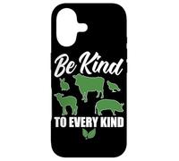 Be Kind To Every Kind Veganism Design For Vegan Case for iPhone 17