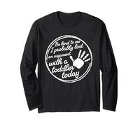 Be Kind to Me I Probably Lost an Argument with A Toddler Long Sleeve T-Shirt
