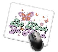 Be Kind to ya Mind Mouse Pad, School Counselor Work Place Mousepad Gifts, Cute Mental Health Mousepad, Therapy Office Mouse Mat Gifts for Mental Health Doctor Coworker Friend BFF