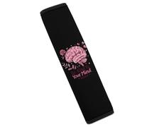 Be Kind To Your Mind Mental Health Matters Awareness Car Seat Belt Pads Cover Durable Seatbelt Shoulder Strap Car Accessories 1PCS