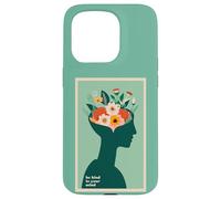 Be Kind to Your Mind Mental Health Minimal Mindful Art Case for iPhone 15 Pro