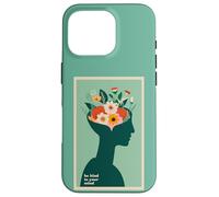 Be Kind to Your Mind Mental Health Minimal Mindful Art Case for iPhone 16 Pro