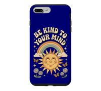 Be Kind To Your Mind Retro 70s Rainbow Mental Health Case for iPhone 7 Plus/8 Plus