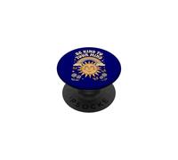 Be Kind To Your Mind Retro 70s Rainbow Mental Health PopSockets Adhesive PopGrip