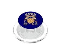 Be Kind To Your Mind Retro 70s Rainbow Mental Health PopSockets PopGrip for MagSafe