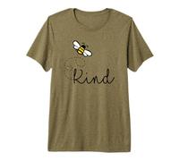 Be Kind Womens Shirt, Bumble Bee, Inspirational Teacher Love Premium T-Shirt