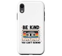 Be Kind You Can't Rewind Cassette Tape Retro Music Case for iPhone XR
