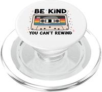 Be Kind You Can't Rewind Cassette Tape Retro Music PopSockets PopGrip for MagSafe