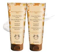 Be-lano Tallow Glow Balm with Colloidal Oatmeal,Tallow Barrier Reconstruction Balm,Belano Tallow Moisturizer,Deep Nourishment to Support Skin's Natural Barrier,Soothes Replenishes Dry Skin (2PCS, 85g)