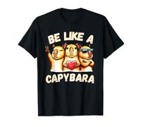Be Like A Capybara Peace Love T-Shirt