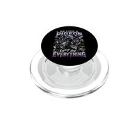 Be Like A Pigeon Sh T On Everything Bootleg PopSockets PopGrip for MagSafe