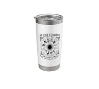 Be Like Flowers Open to The Ostara Light Pagan Spring Easter Stainless Steel Insulated Tumbler