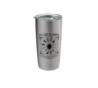 Be Like Flowers Open to The Ostara Light Pagan Spring Easter Stainless Steel Insulated Tumbler