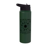 Be Like Flowers Open to The Ostara Light Pagan Spring Easter Stainless Steel Insulated Water Bottle