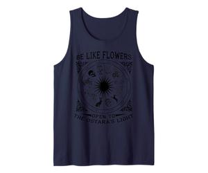 Be Like Flowers Open to The Ostara Light Pagan Spring Easter Tank Top