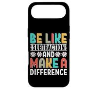 Be Like Subtraction and Make A Difference Funny Math Teacher Case for iPhone Air