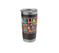 Be Like Subtraction and Make A Difference Funny Math Teacher Stainless Steel Insulated Tumbler