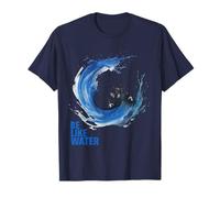 Be Like Water Tao Flow State Meditate Harmony in Motion T-Shirt