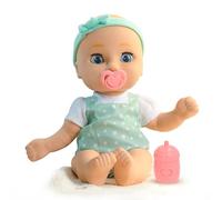 Be Loved Babies Sam 15" Realistic Soft Body Weighted Baby Doll with Open/Close Eyes | Includes Bottle, Pacifier, Headband, & Mint Outfit | Light Skintone | Ages 18M+