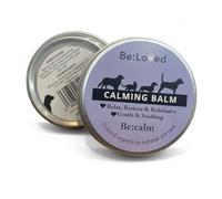 Be:Loved - Be:Calm Natural Calming Balm - 60g - Dog Stress Support Management - Lavender & Chamomile- Lick-Safe - Paraben Free - Handmade in the UK