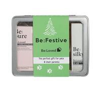 Be:Loved - Be:Festive Luxury Pet & Owner Gift Set - Dog Accessories, Pet Natural, Handmade Pet Care Collection with Balms, Oils, Shampoo Bar & Soy Candle - Eco-Friendly & UK Made