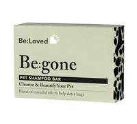 Be:Loved - Be:Gone Natural Dog Shampoo Bar - Aloe Vera & Essential Oils - Handmade in the UK - Gentle Natural Shampoo for Dogs - Tested on Humans - Puppy Essentials
