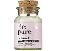 Be:Pure Pet Odour Eliminating Candles - Naturally Scented Cat and Dog Candle Jar with Enzymes | Chamomile, Lavender and Rose Dog Smell Eliminator for House, Kennel and Kitchen | 150ml | Be:Loved
