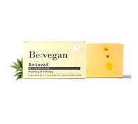 Be:Loved - Be:Vegan Natural Pet Shampoo Bar - Handmade in UK - Hemp, Chamomile & Lavender - Soothes Problem Skin - Plastic-Free - Dog Shampoo, Puppy Essentials, Dog Wash - 80g