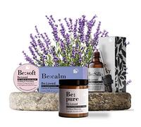 Be:Loved - Bundle - Dog Accessories, Pet and Cat Essentials - 1x Be:Soft Paw and Nose Balm, 1x Be:Calm Pet Shampoo Bar, 1x Be:Silky Skin and Coat Oil, 1x Be:Pure Soya Candle - Handmade in the UK