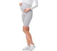Be Mammy Womans Short Maternity Leggings Tights BE20-228(Melange, XL)