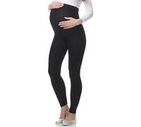 Be Mammy Women's Maternity Long Leggings 02(Black, XL)